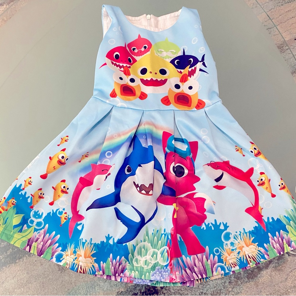 3t baby shark dress.